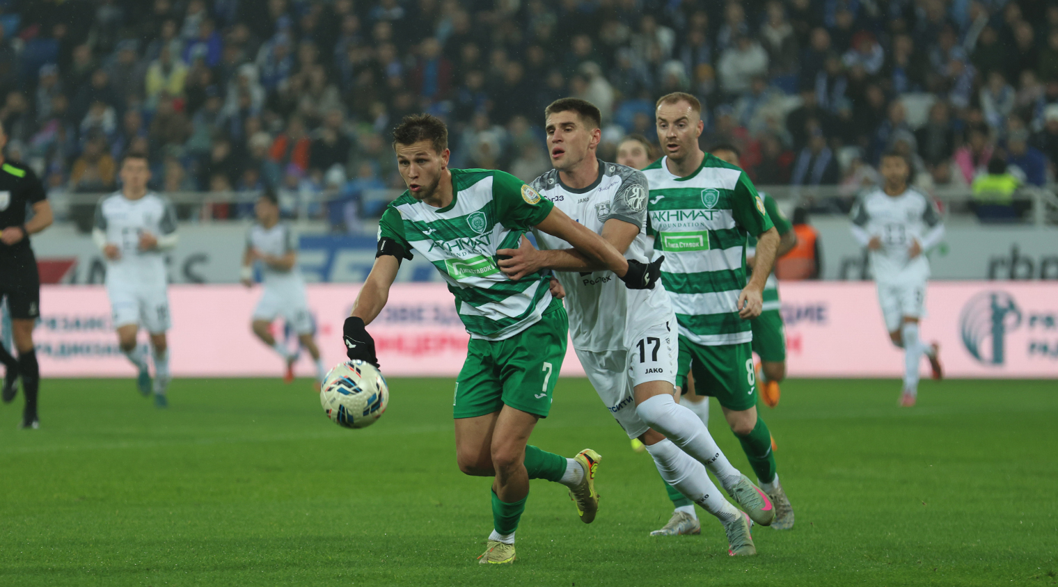 Грозненцы уступили в матче в Калининграде