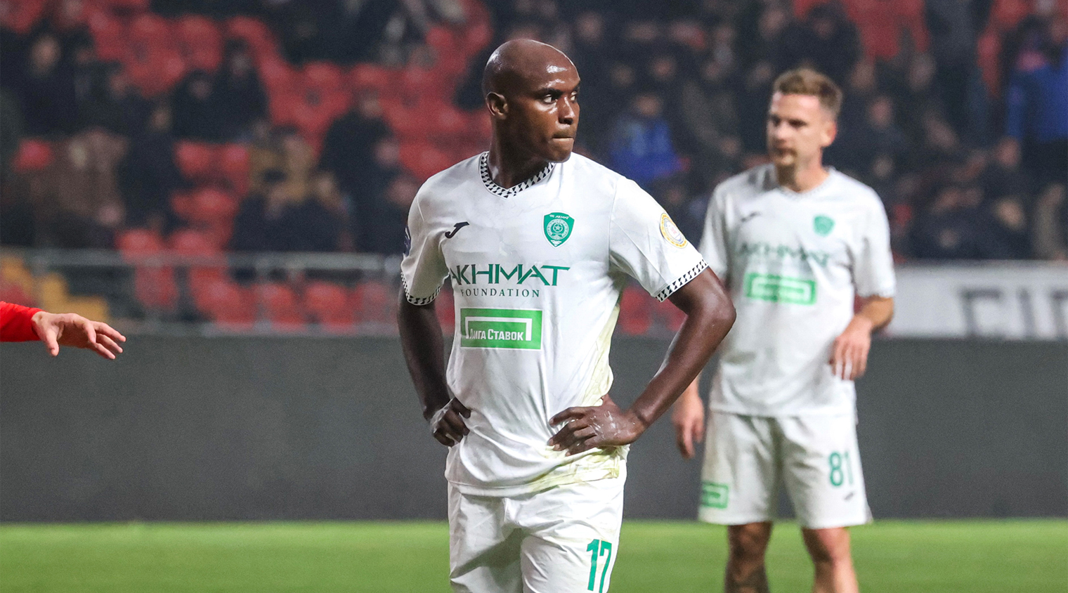 Фото с матча «Ахмат» — «Спартак»