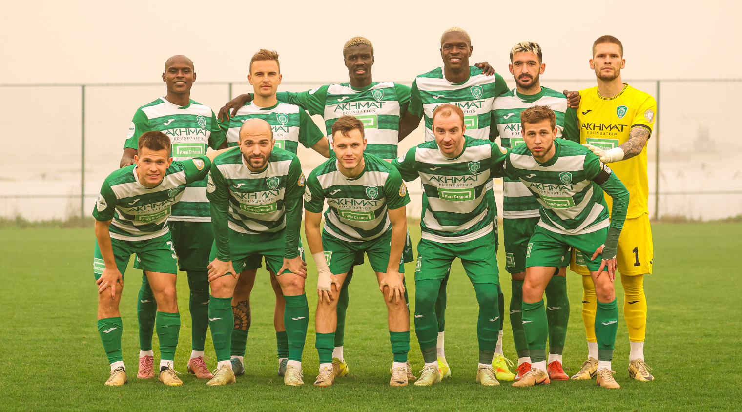 «Ахмат» одержал победу в контрольном матче и завершил второй сбор