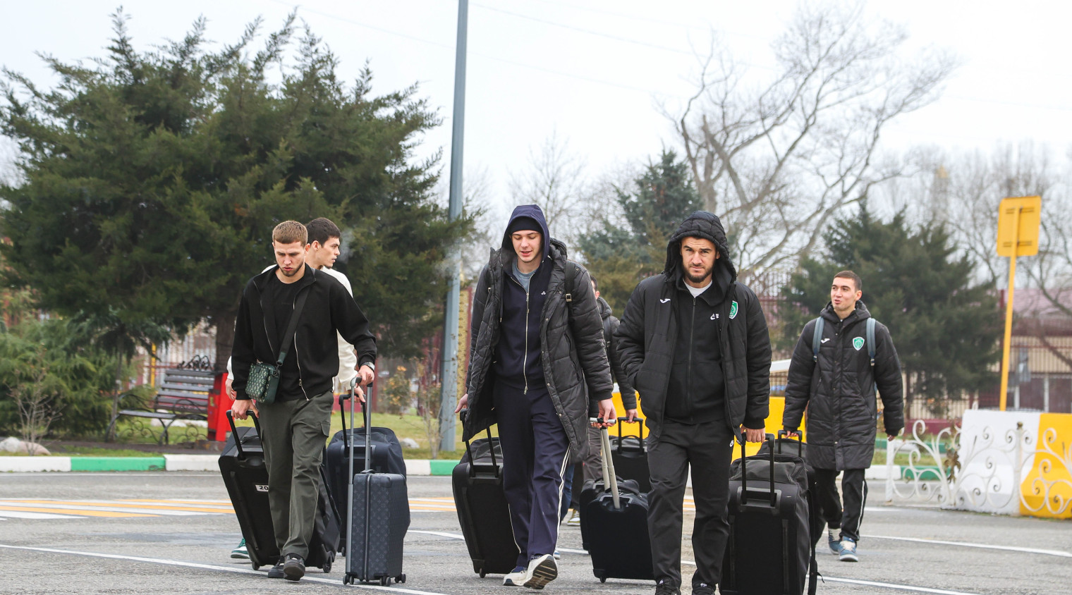 Грозненцы прибыли на зимние сборы в Турции