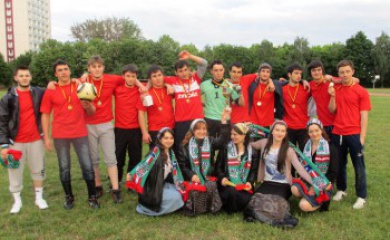 Футбольный турнир среди чеченских студентов в Германии.